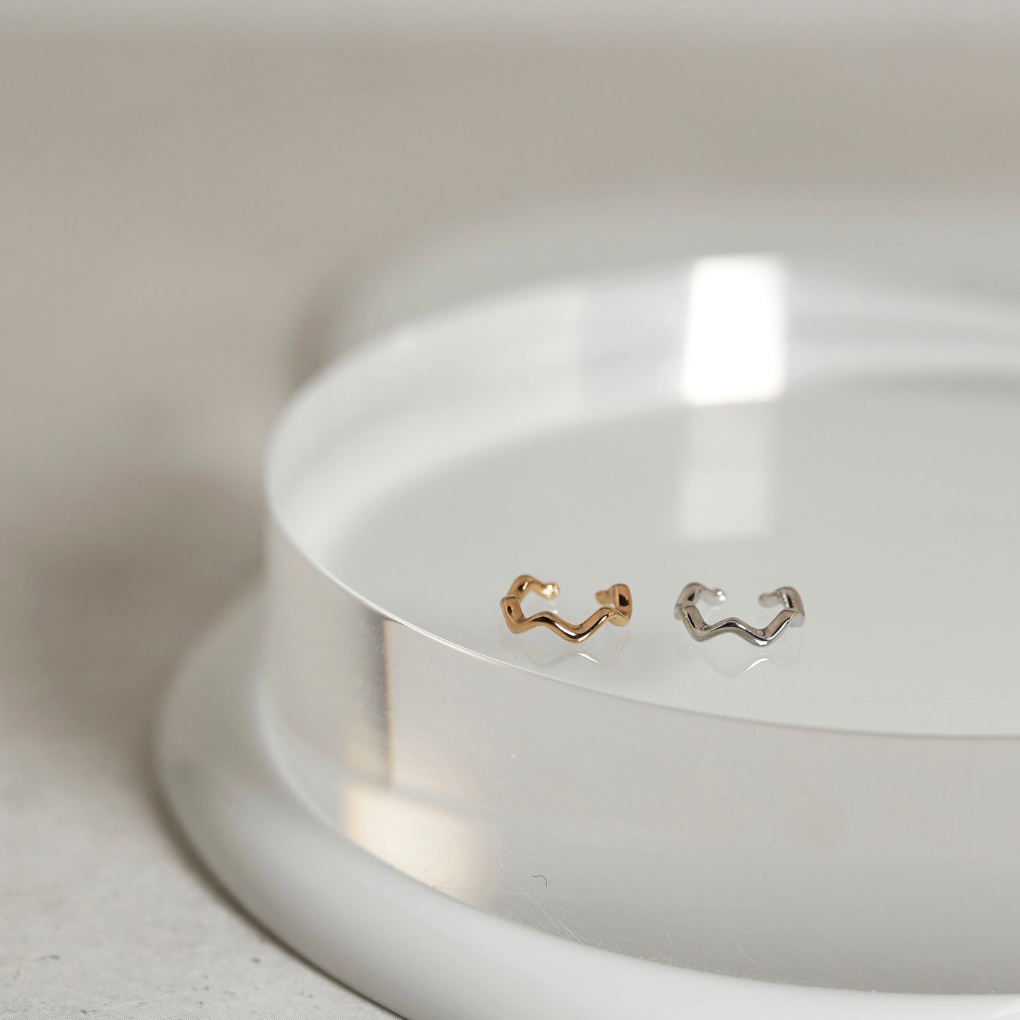plié(gold/silver)